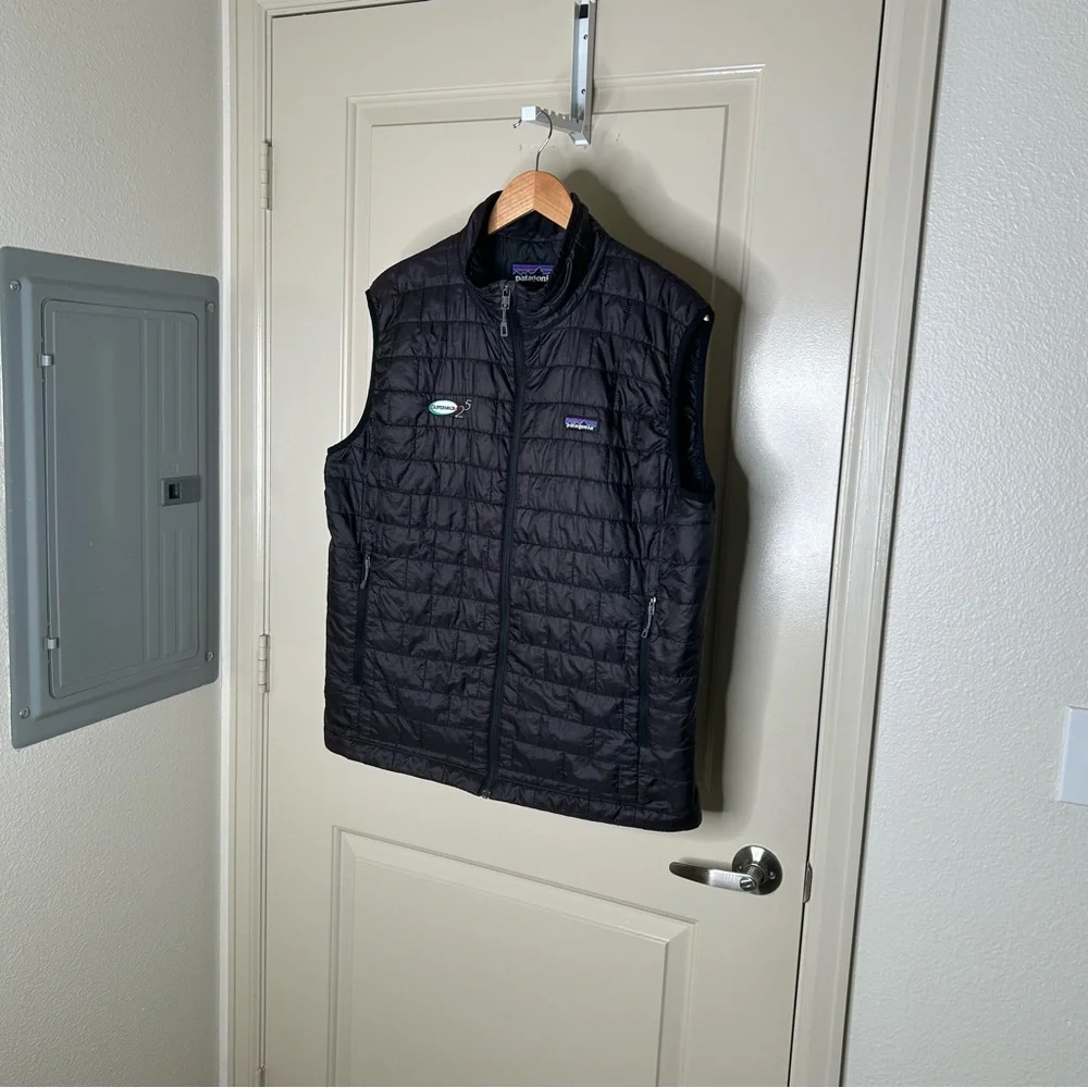 Patagonia Nano Puff Vest Color Black SuperMicro Size Large STY 84242 - Picture 2 of 16